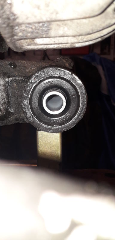 Kickstart side fitted with new modified BGM silent block