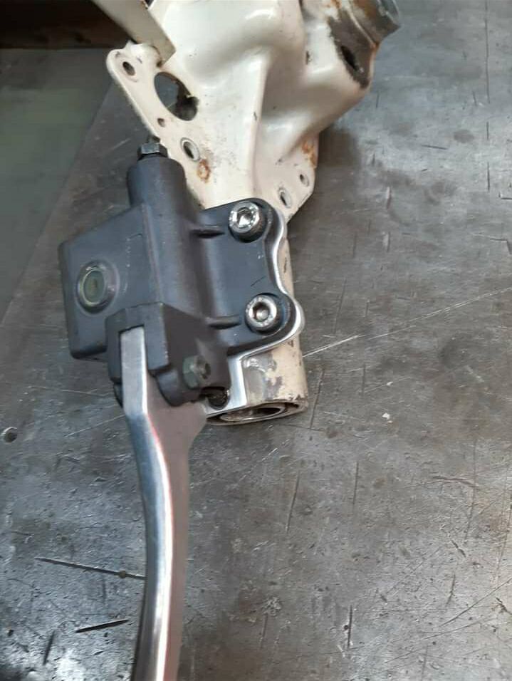 Attached and ready to modify the plastics at a later time