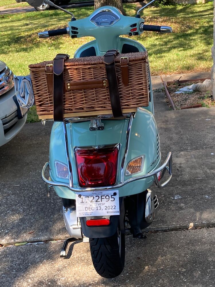 Back of the scooter: