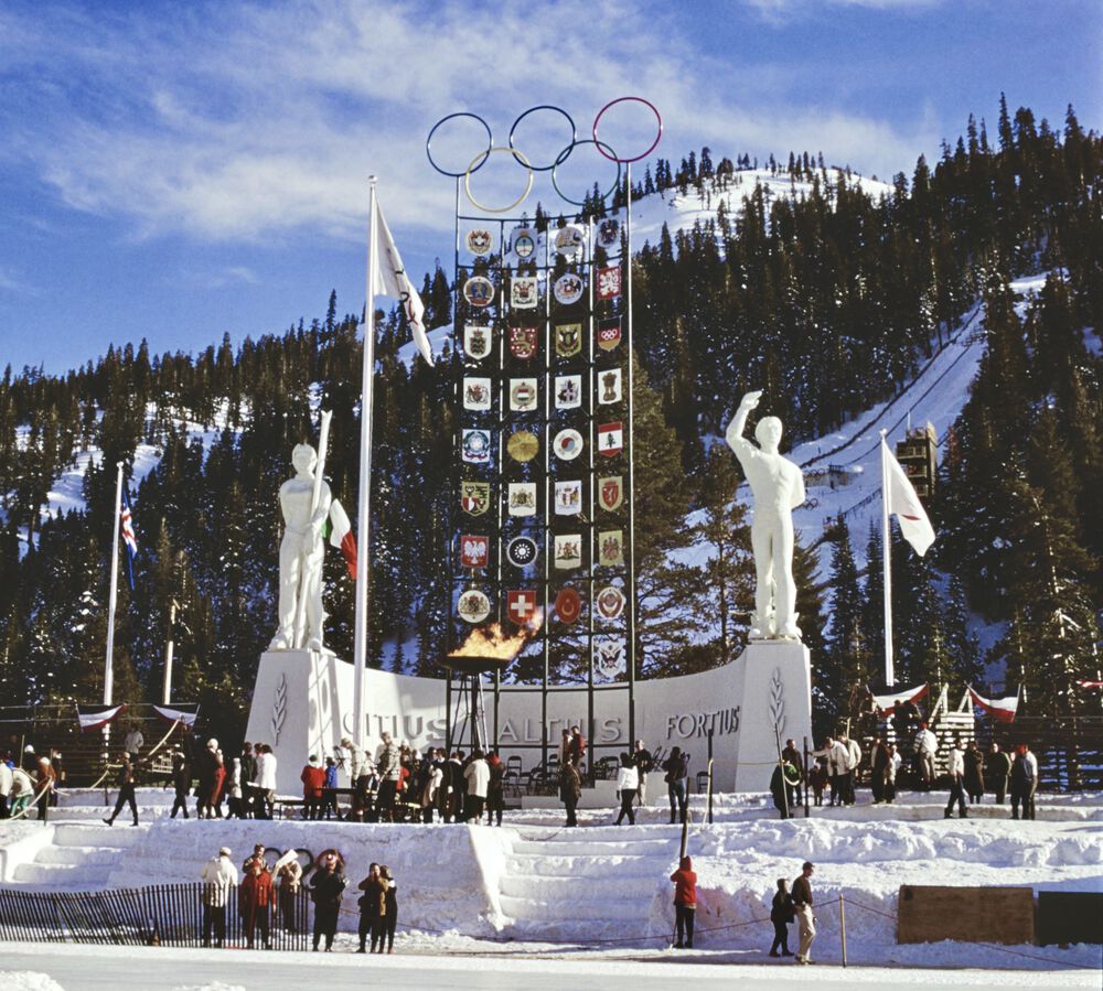 1960 Winter Olympics held in Lake Tahoe.
