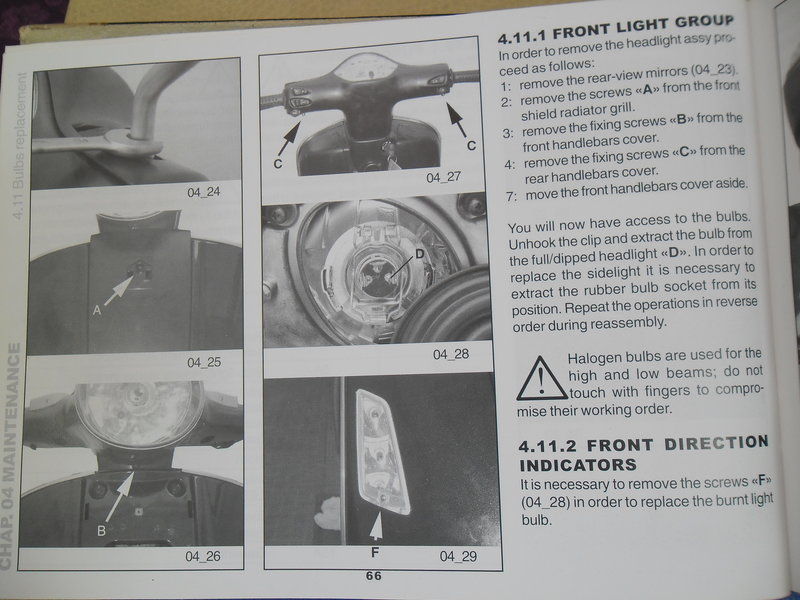 Modern Vespa : GT200 owner's manual