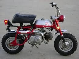 The first bike I rode was a Honda Mini Trail 50