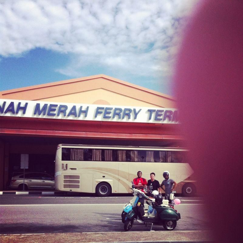 Tanah Merah Ferry Terminal, one of the stations.