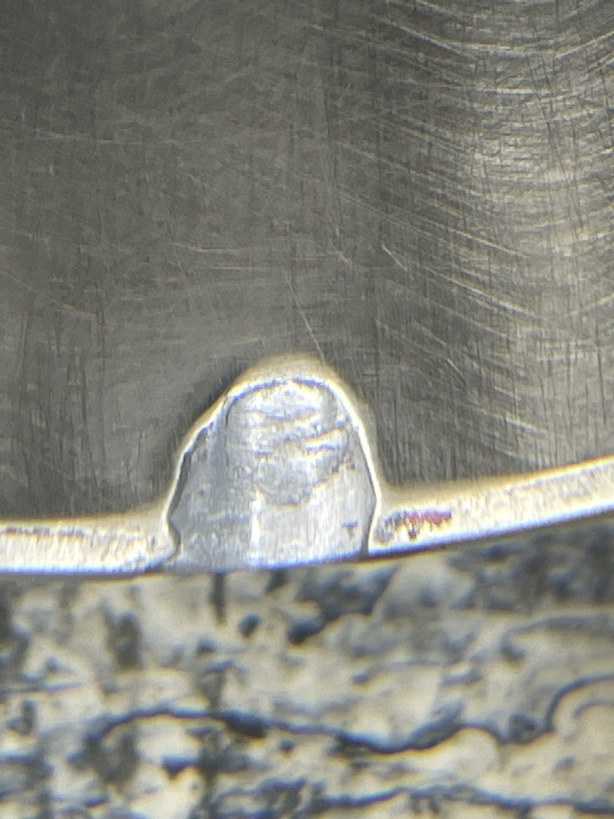Machinists work after some smoothing with Emory paper
