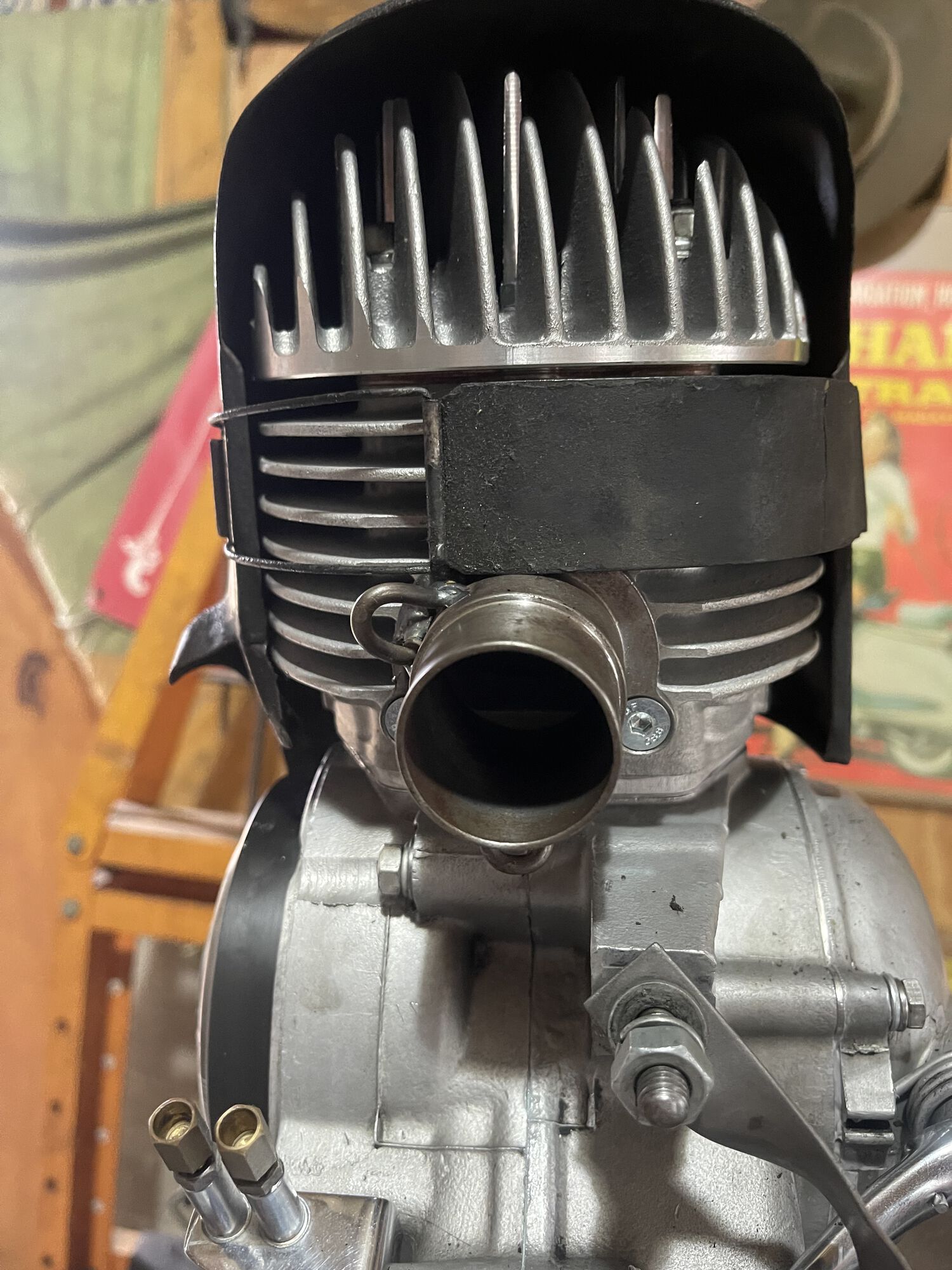 Cylinder shroud fits without alteration