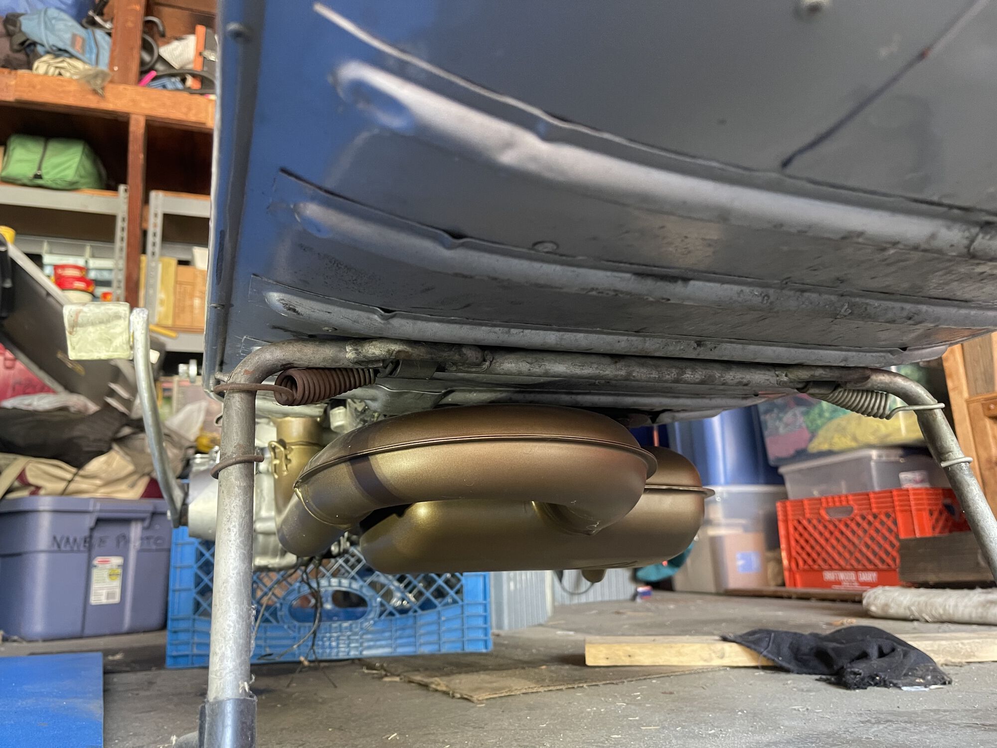 Polini exhaust fits good