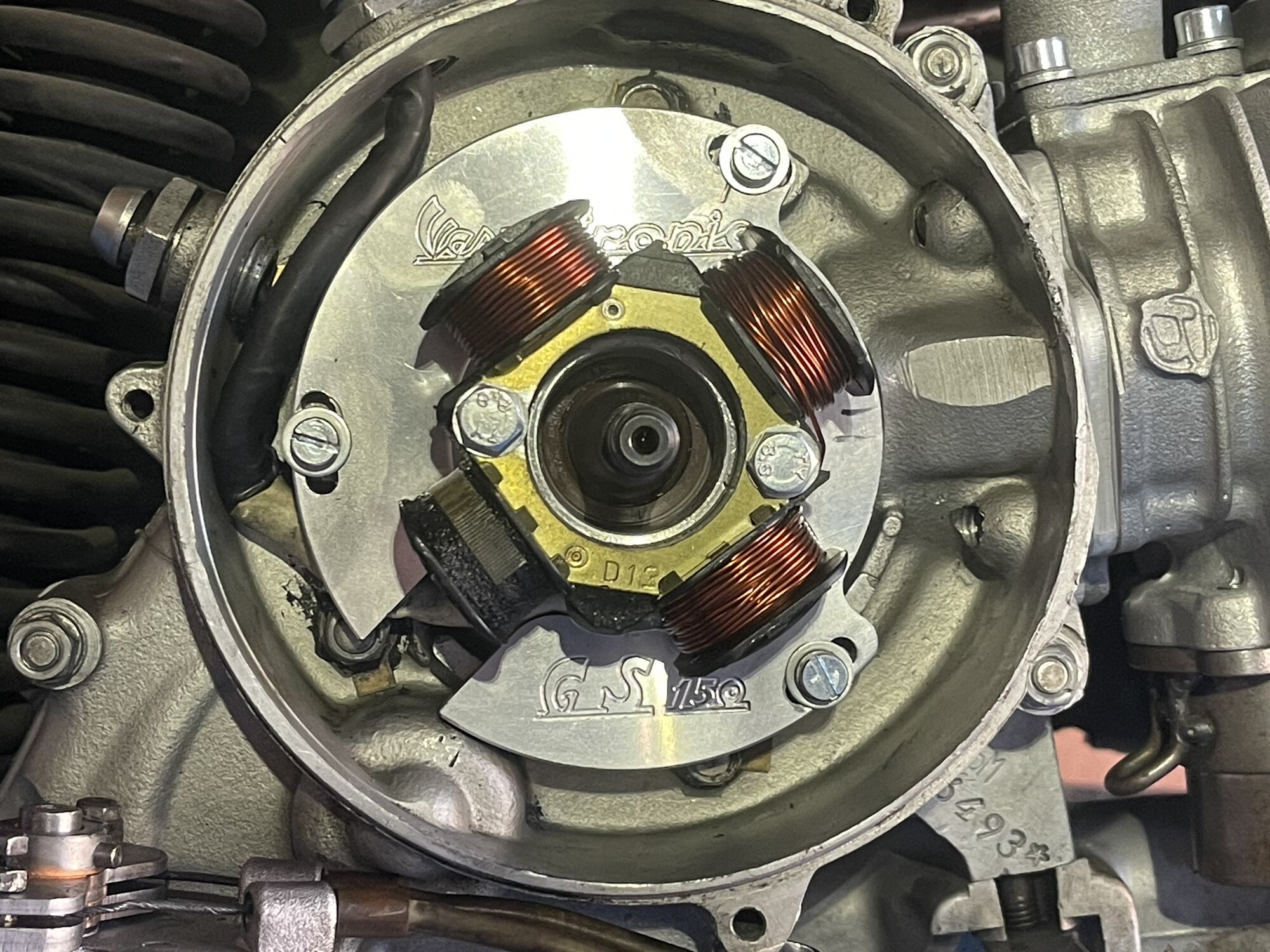 Vespatronic stator