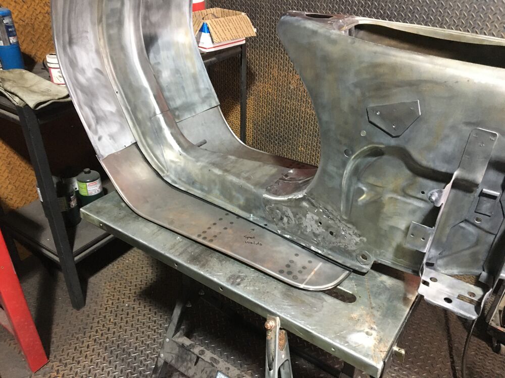On to the floorboard. But ran out of argon again. Shared shop. Going to get the mix with Co2