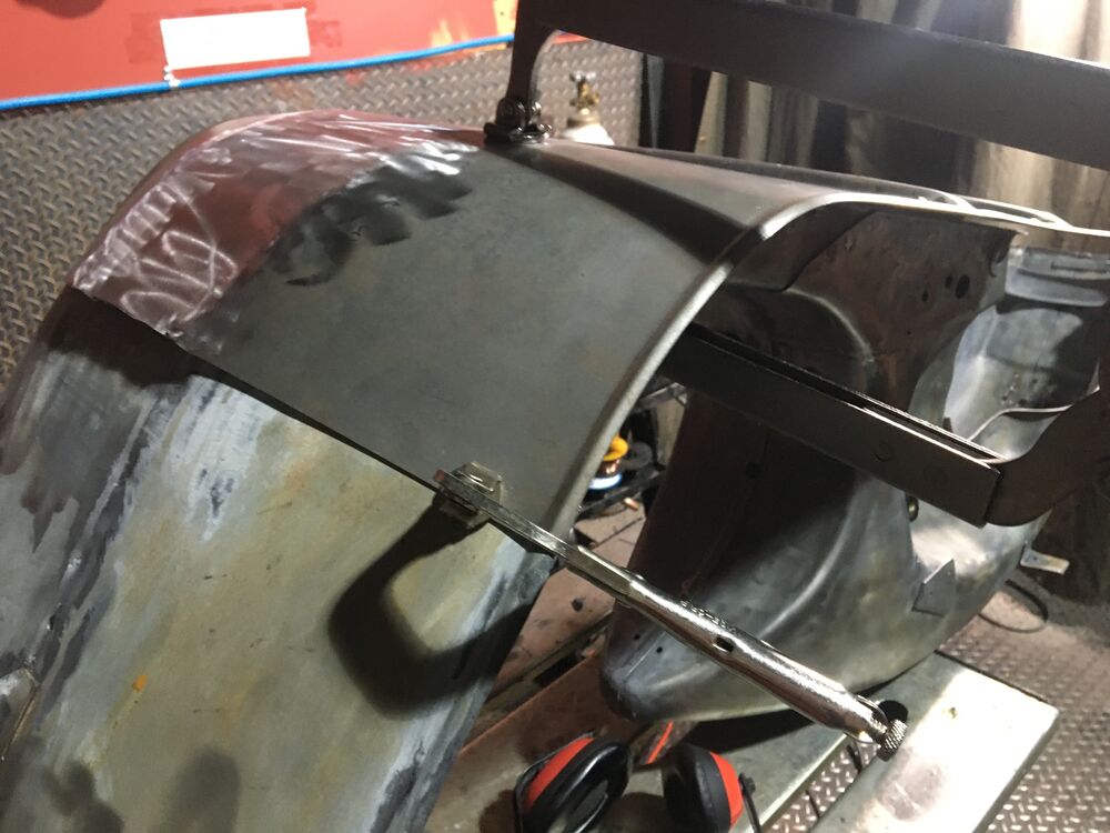 Next week, will attach this thing. It looks like it needs some reshaping to fit.