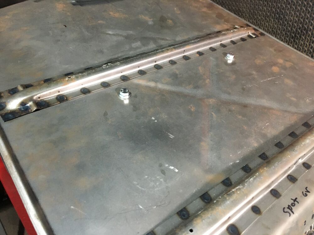 Carlucci adds one set of stand holes. Very helpful.