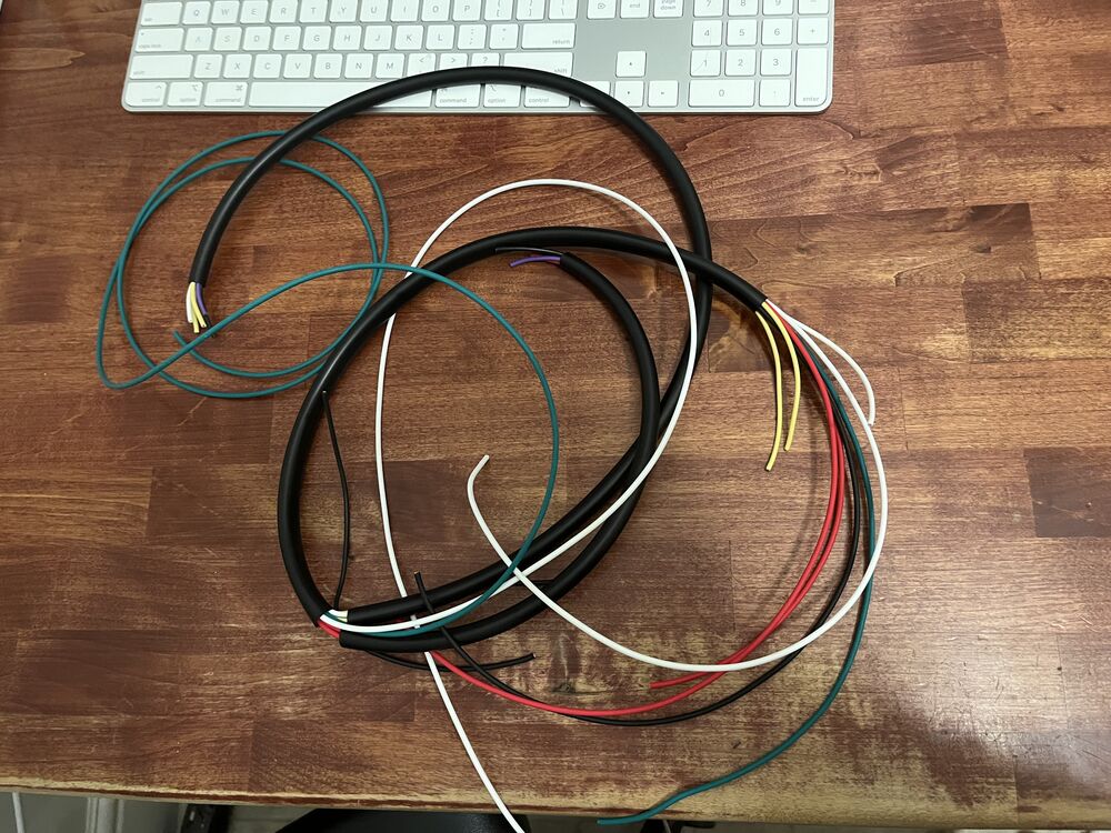 Starting to look like a harness.

Waiting on a light blue wire for the main harness (brake), but I understand it all. :) This should work!