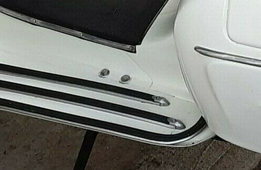 Floor rails too small? Drill new holes.