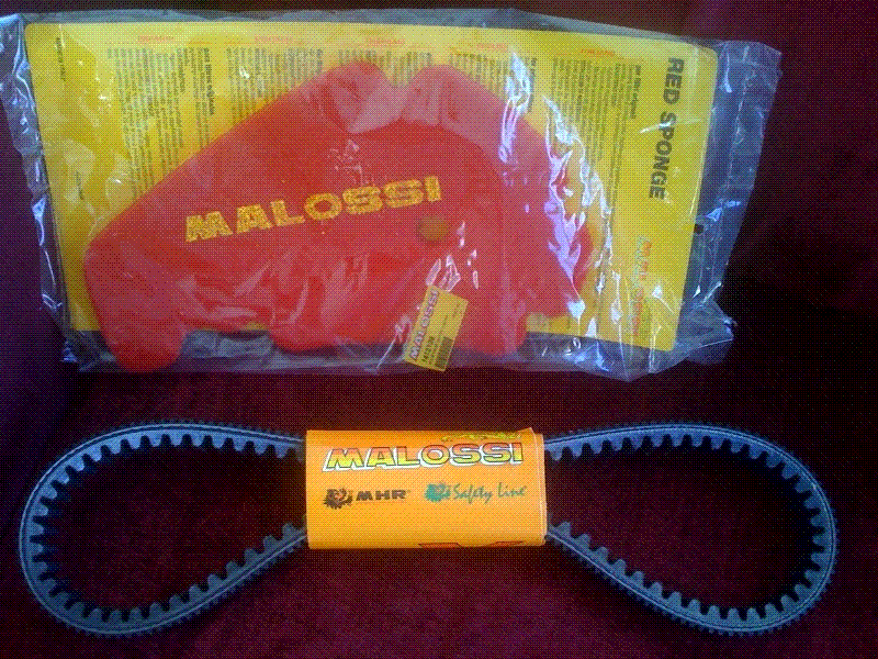 Modern Vespa Malossi