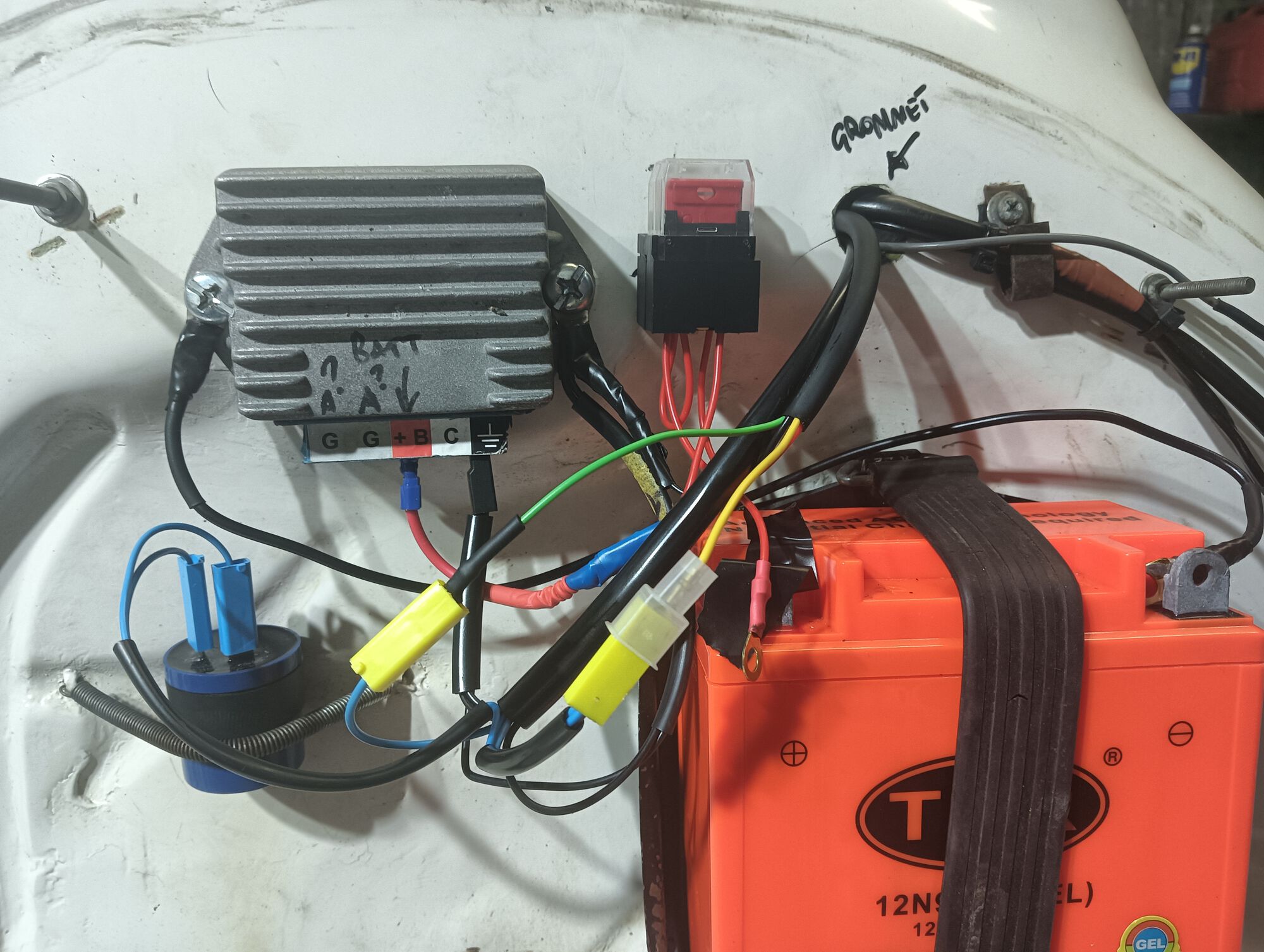 Battery side of things