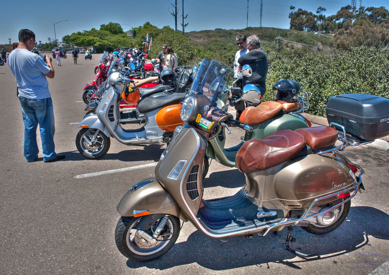 Modern Vespa AmeriVespa 2013 San Diego