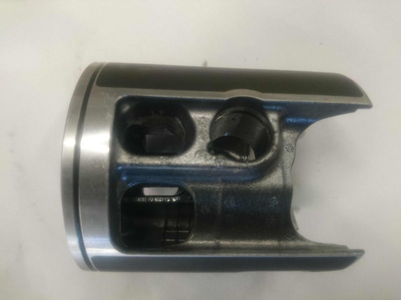 Piston ports opened out a little and all edges smoothed