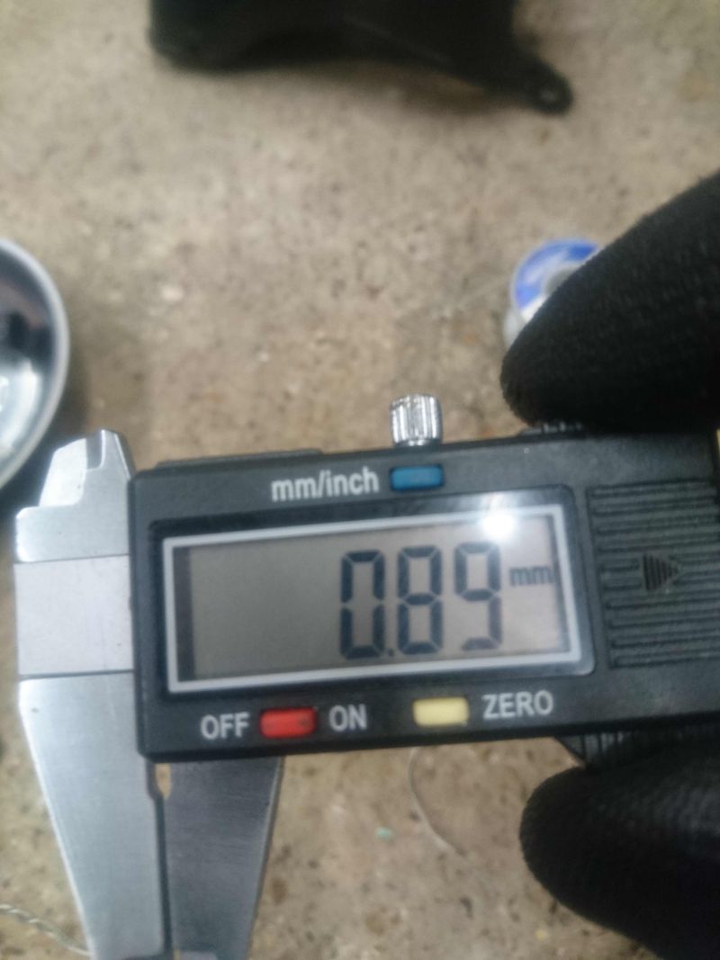 Set the squish at 0.9mm. This is about where I left off with the last kit.