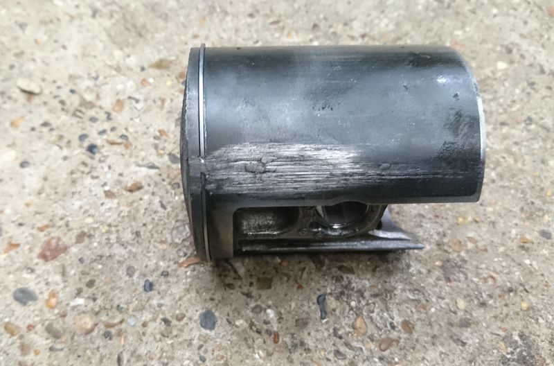 Had to file the lump off to put it back in