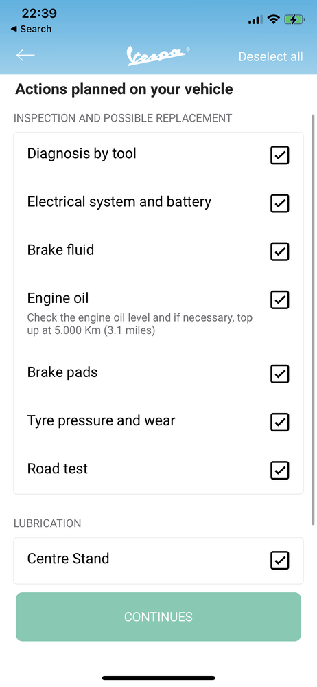 The minor service is pretty basic, and it only shows a belt replacement on every major service. Guessing this is something new?