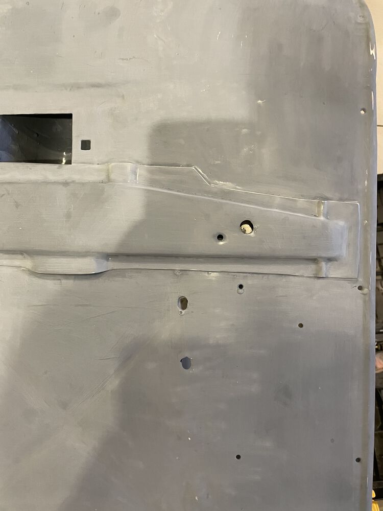 You can see bare metal in there