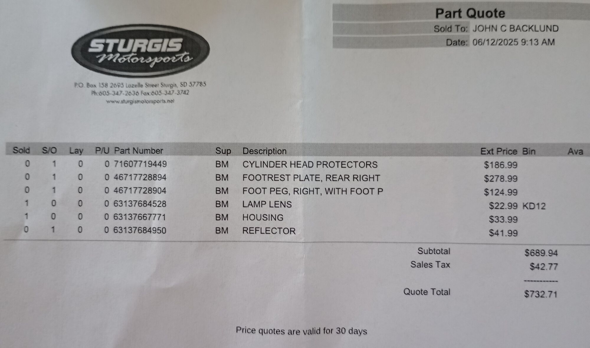 Forum member supplied image with no explanatory text
