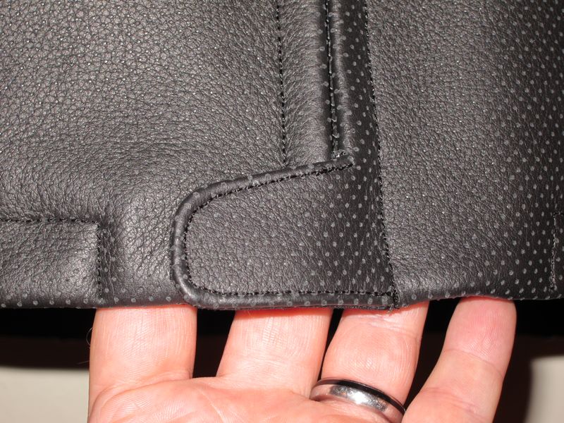 The dreaded zipper tab