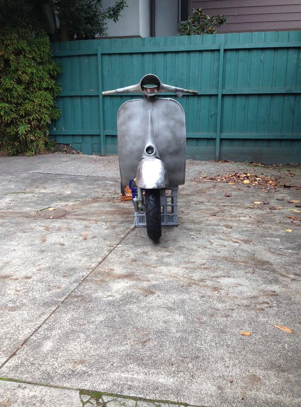 Before tightening the nuts