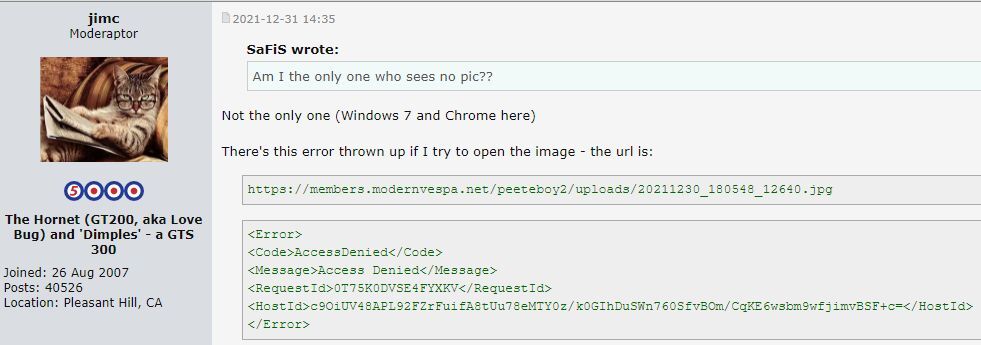 Forum member supplied image with no explanatory text