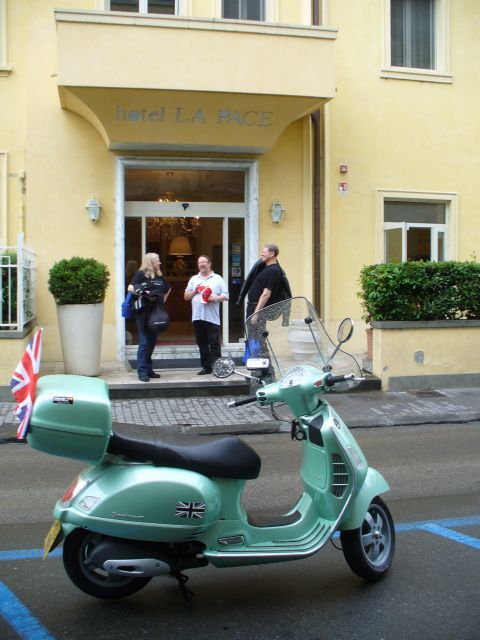 Arriving in Pontedera