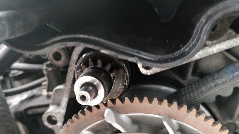 Bendix jammed - starter segment