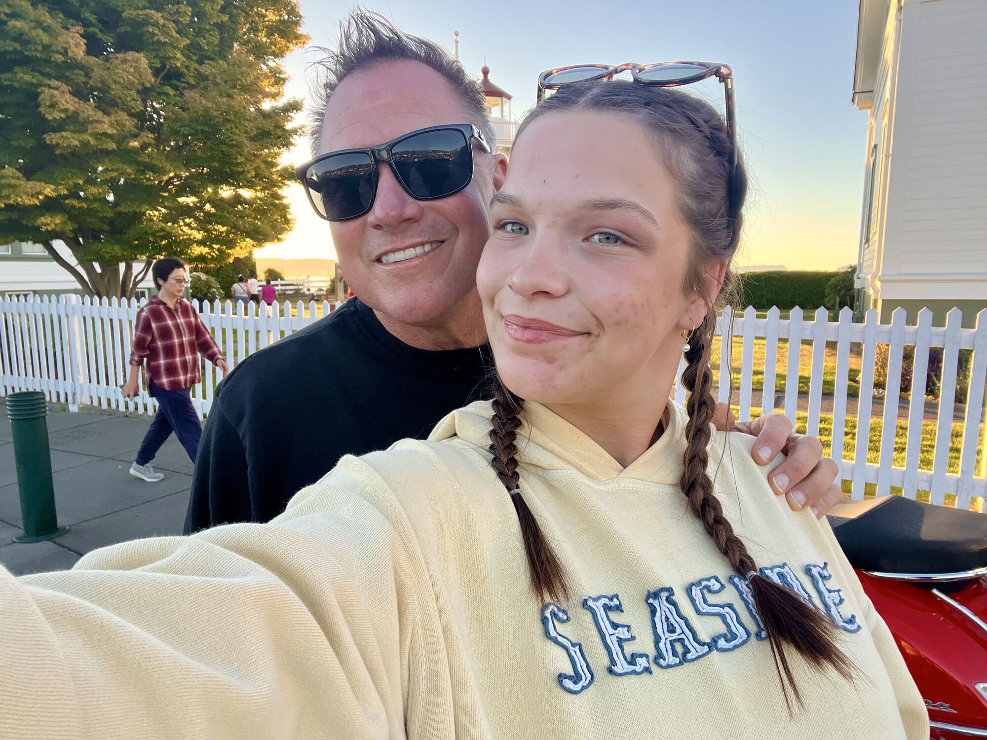 Dad and Daughter