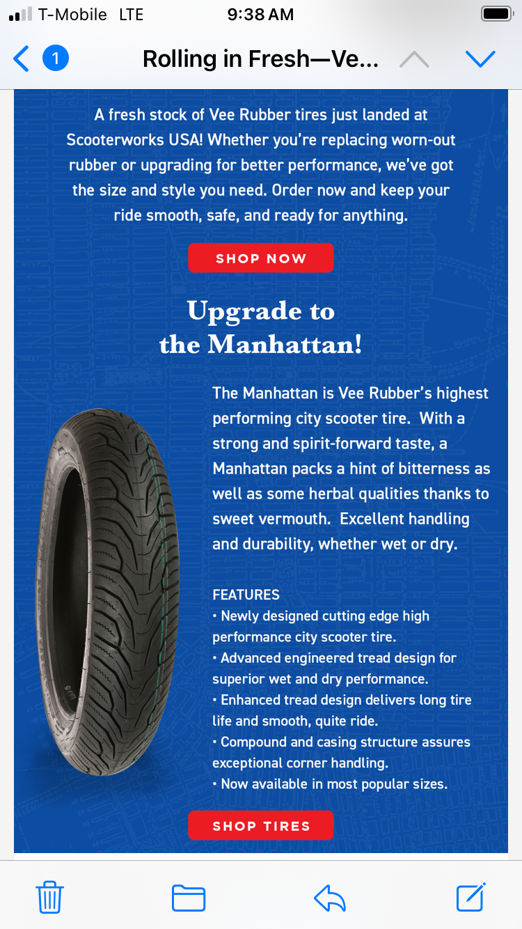 Vee Rubber tire