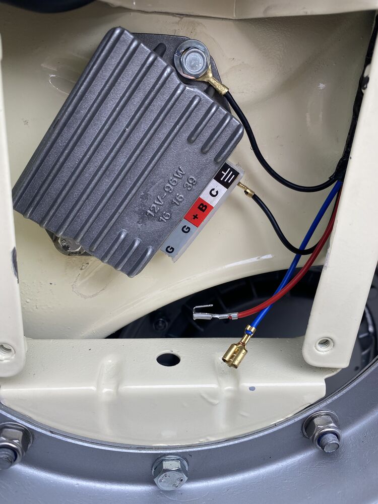 Modern Vespa LML 2 Stroke Kickstart Not returning