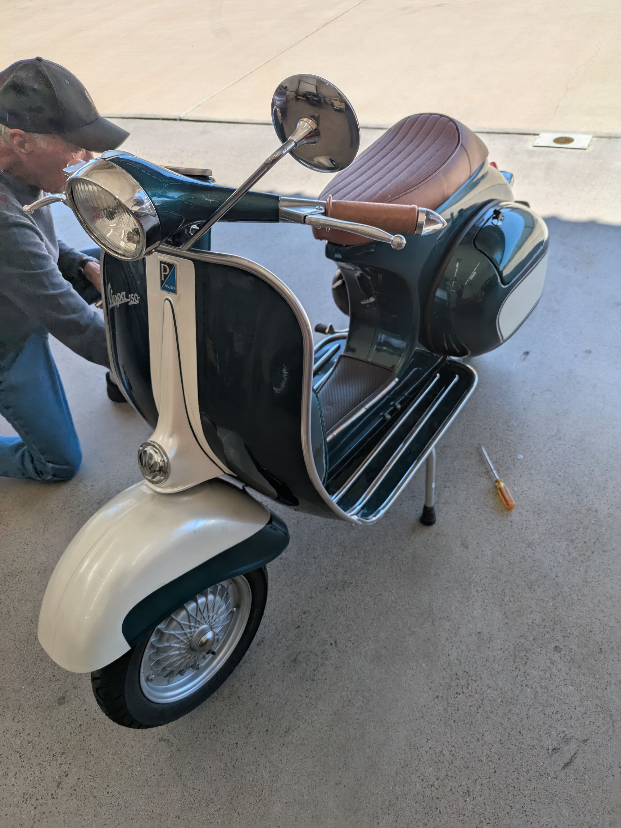 First test ride was solid except for the lack of rear brake which was a simple brake shoe cleaning and cable tightening.