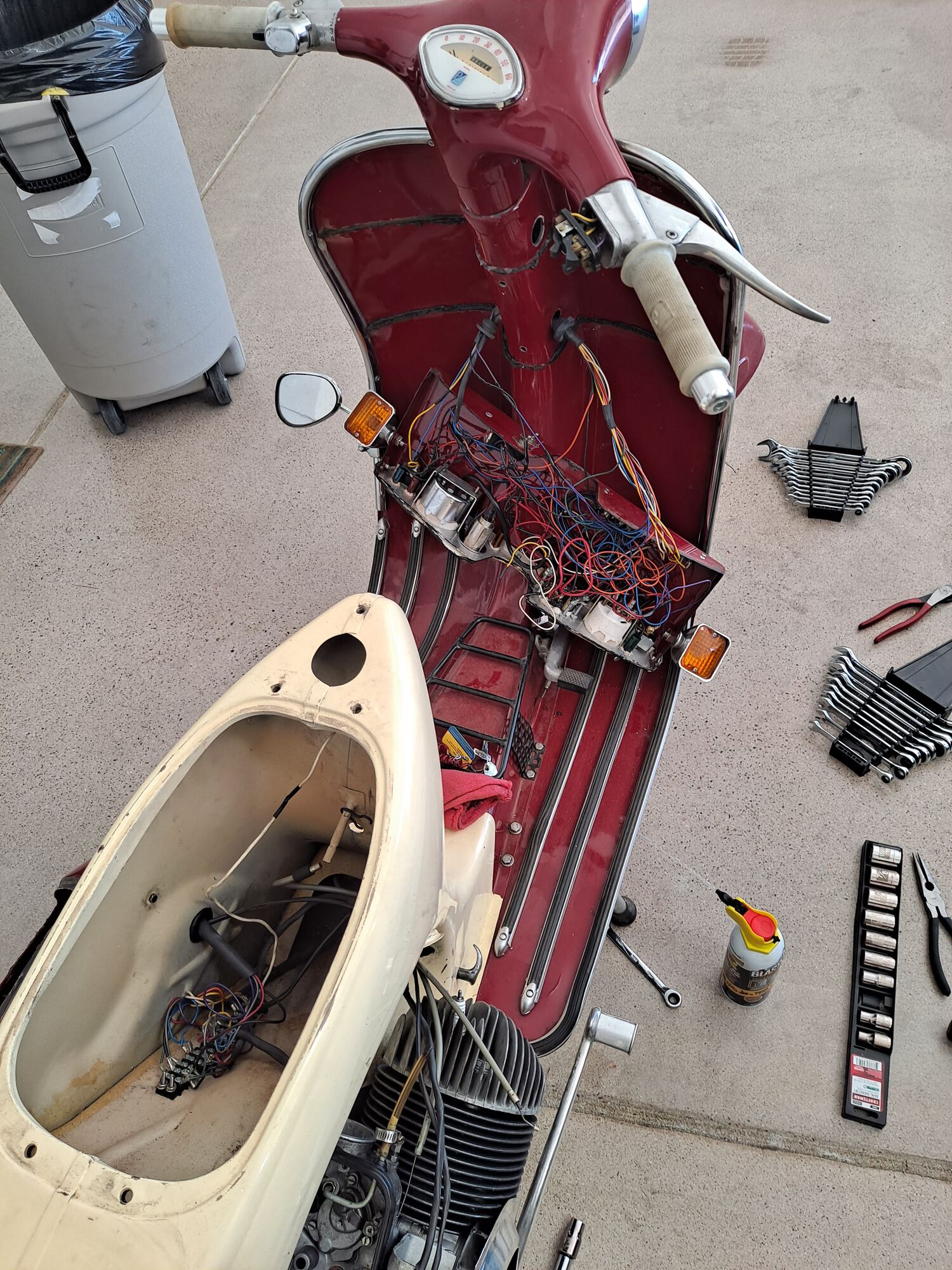 starting to catalog all the wiring and re-acquaint myself with this nonsense.