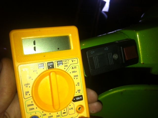 kill switch in the 'OFF' position