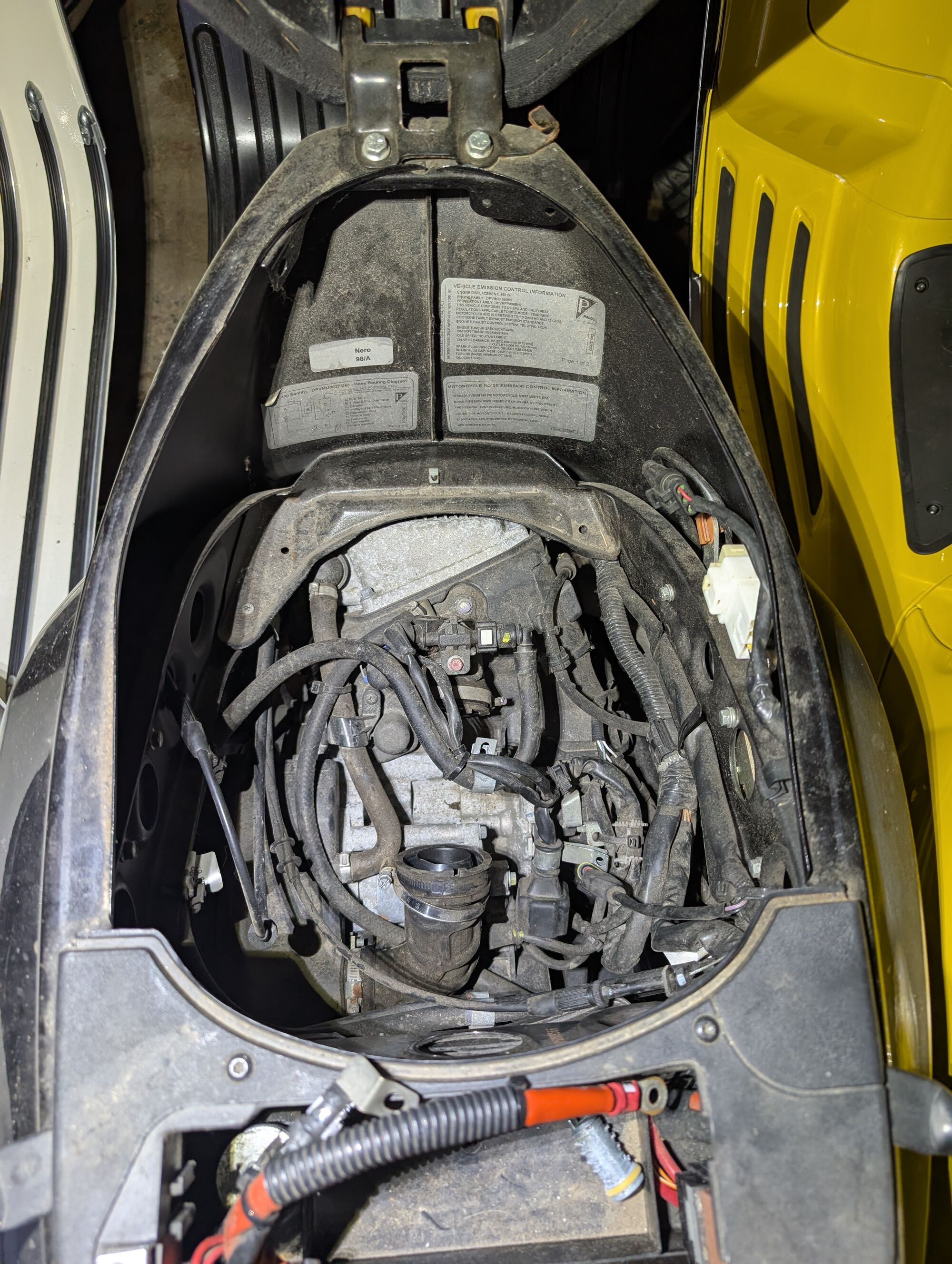 Missing helmet bucket