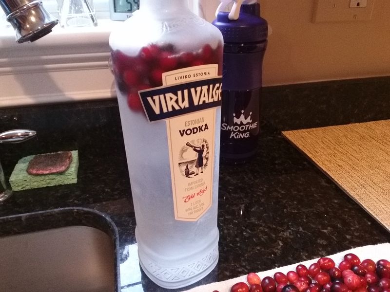 Local Cape Cod cranberries & Estonian vodka...just the way nature intended!