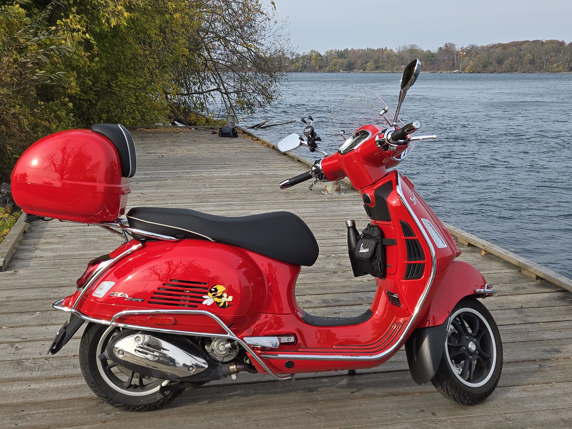 Parked on the "Navy Dock".  Canadian side of Niagara river
