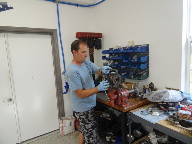 Having the right tools make the job go quick