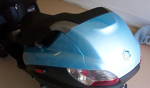 Sign of goodness...you can see my storage shelves in my bike.