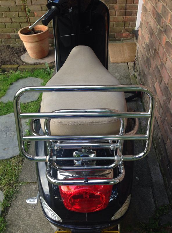 Vespa Rear Box Modern Vespa : What's my rear rack worth?