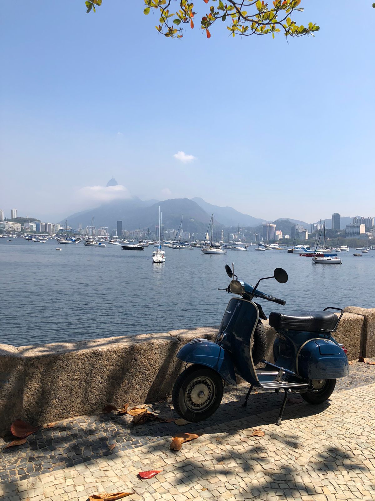 I always thought that the Vespa was the perfect vehicle for the city. But now I know that's even better at the beach!