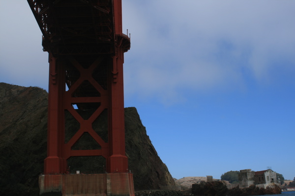 North end of Golden Gate Bridge