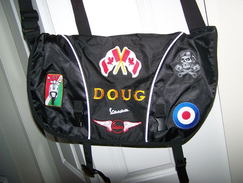 My Vespa messenger bag