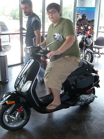 Trying to look bad-ass when I'm totally freaking out with excitement.