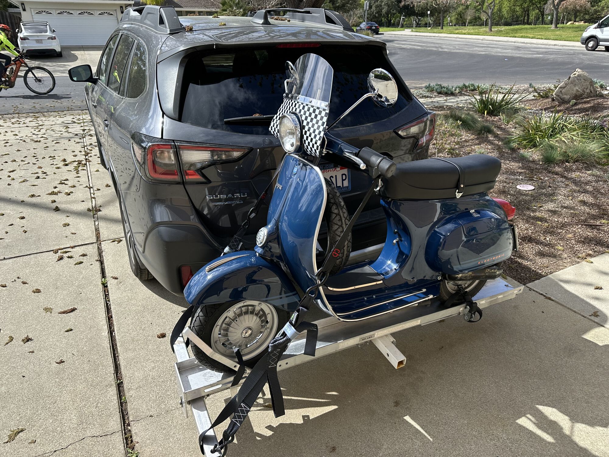 Setting off from San Jose