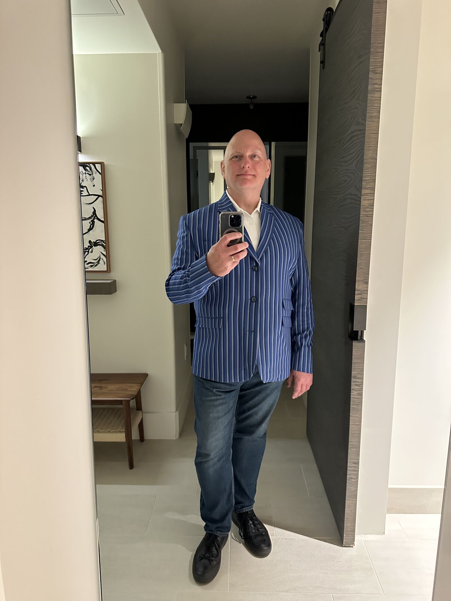 Heading out to the Saturday night gig