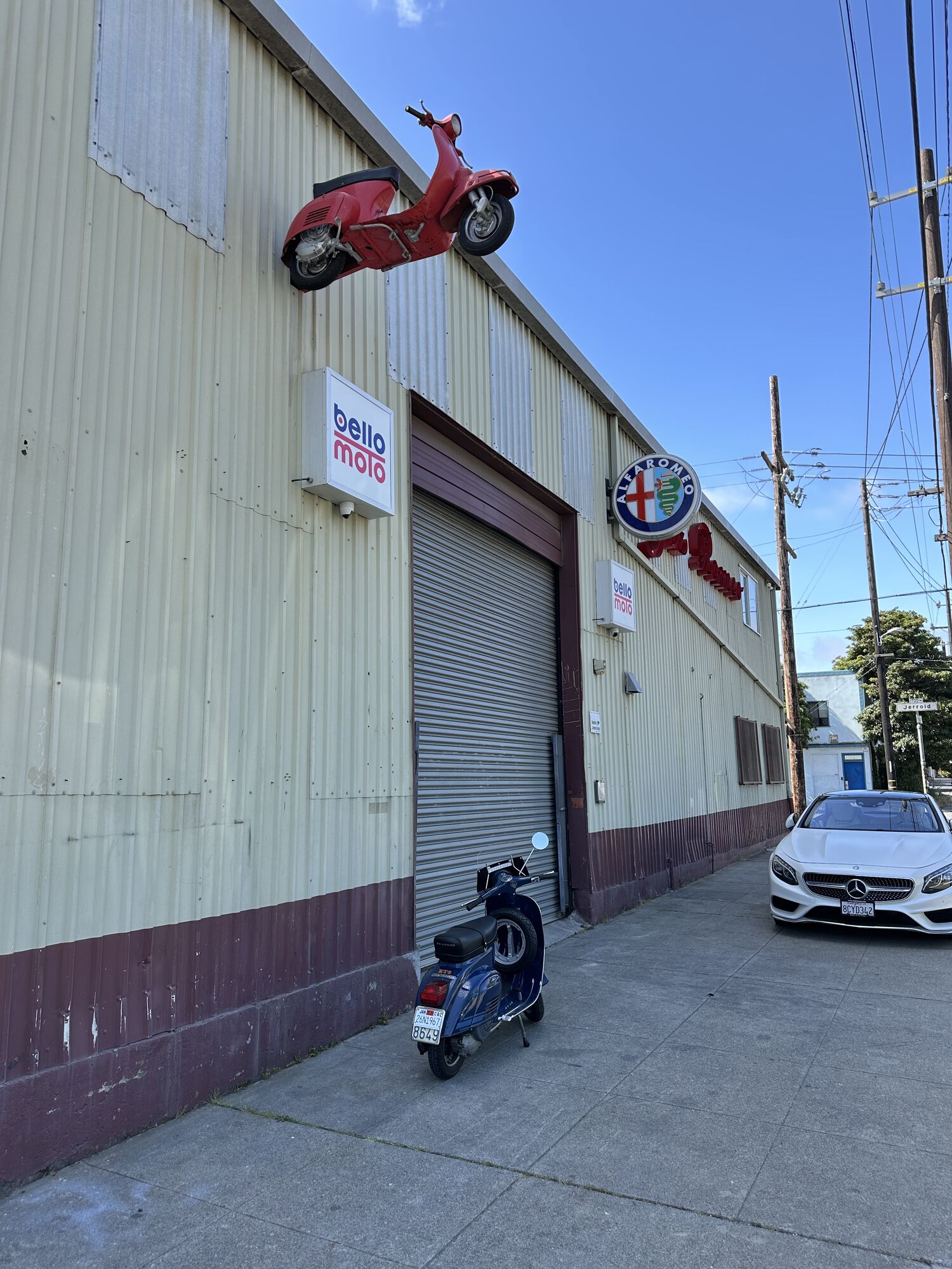 Back where I picked her up in early February