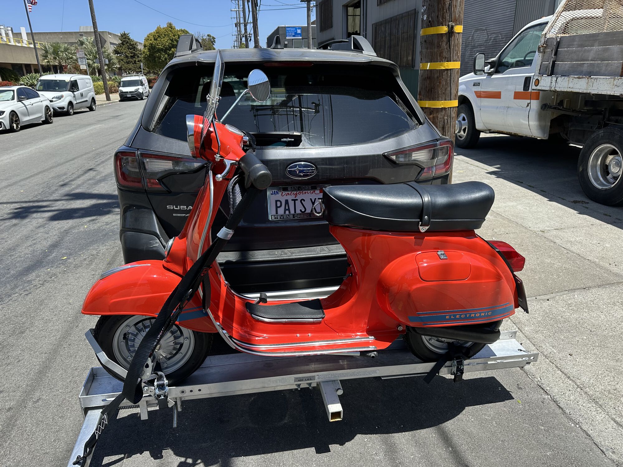 All loaded up for the drive home